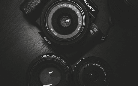 Camera close-up