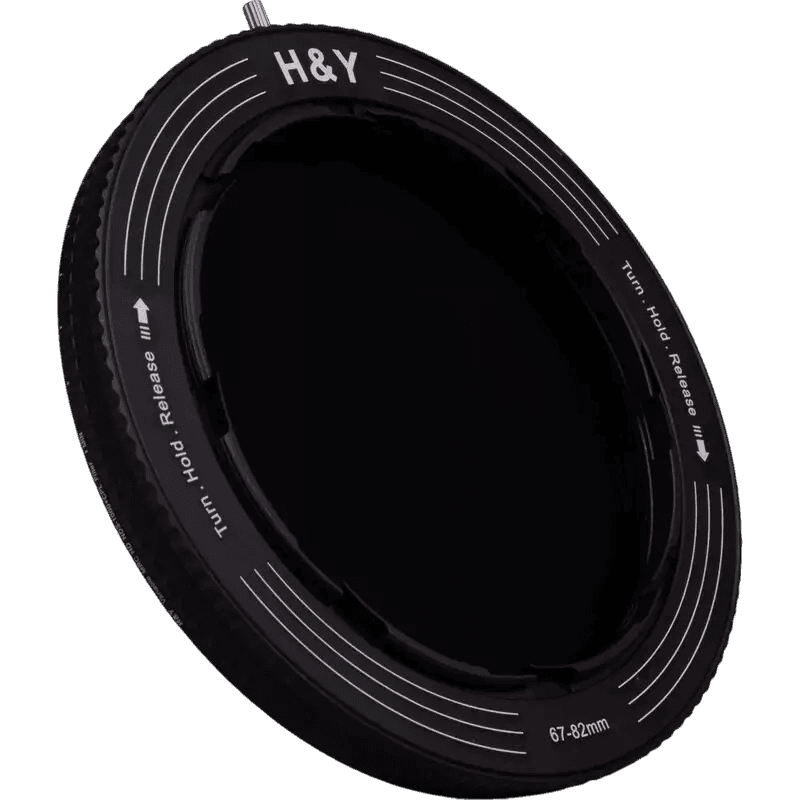 H&Y revoring variable nd filter