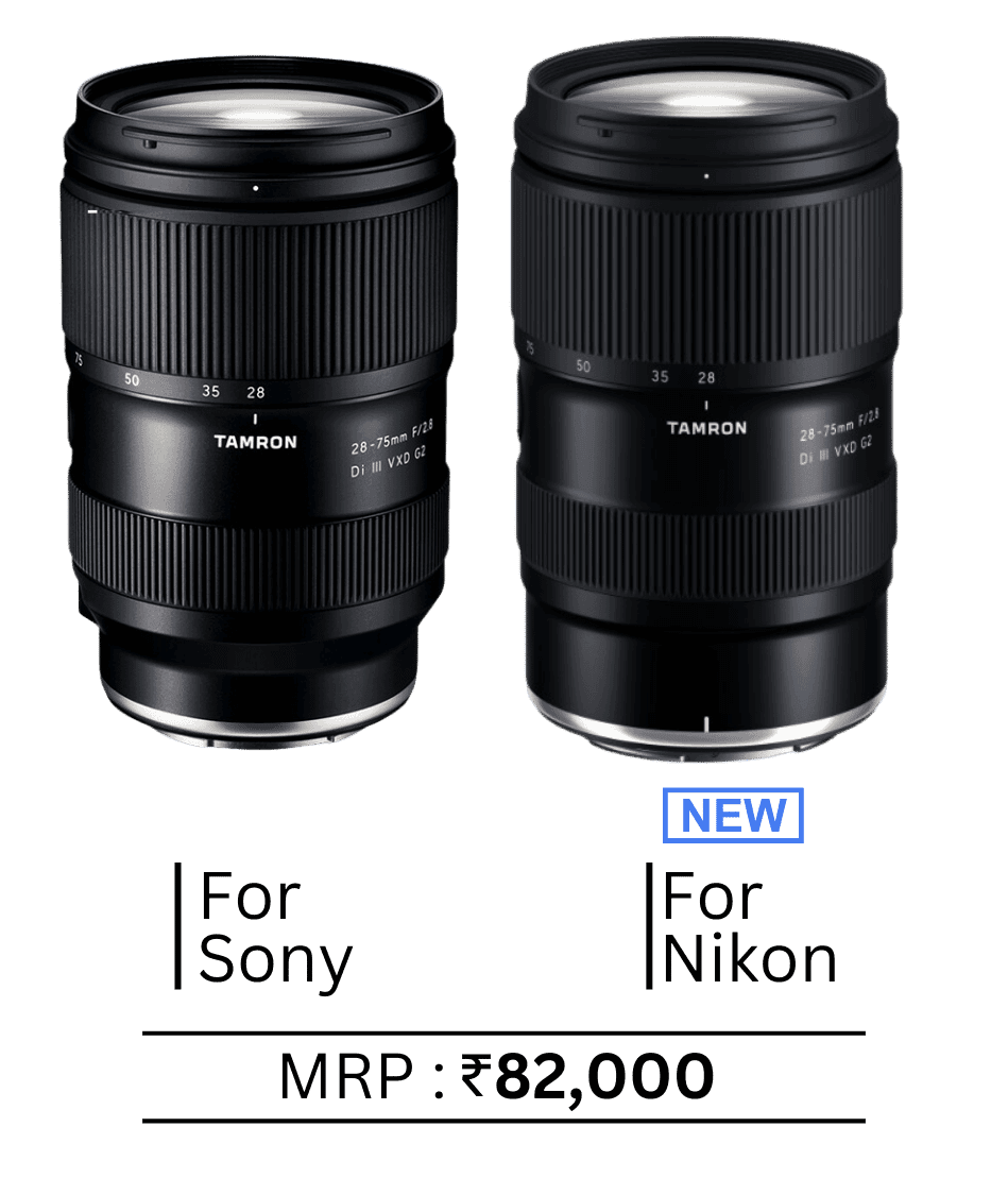 Tamron 28-75mm f/2.8 di III VXD G2 for Nikon Z Mount Mirrorless Cameras
