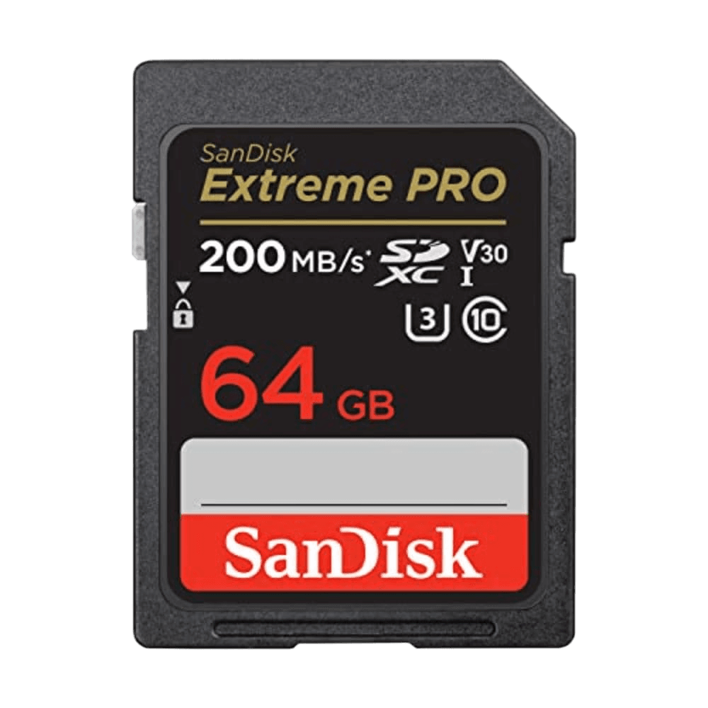 SanDisk 64GB 200MB/s SD Card